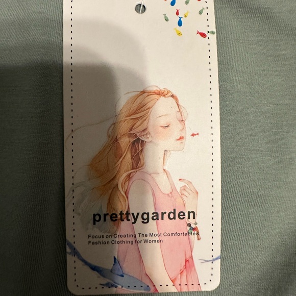 Elegant Green Midi Dress - Picture 3 of 6